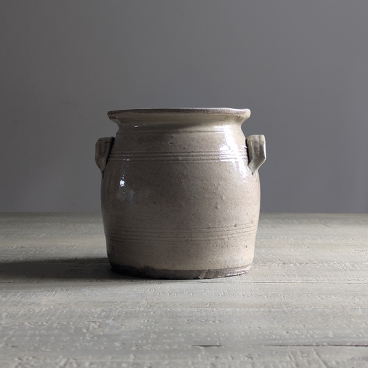 Small Pale Confit Pot