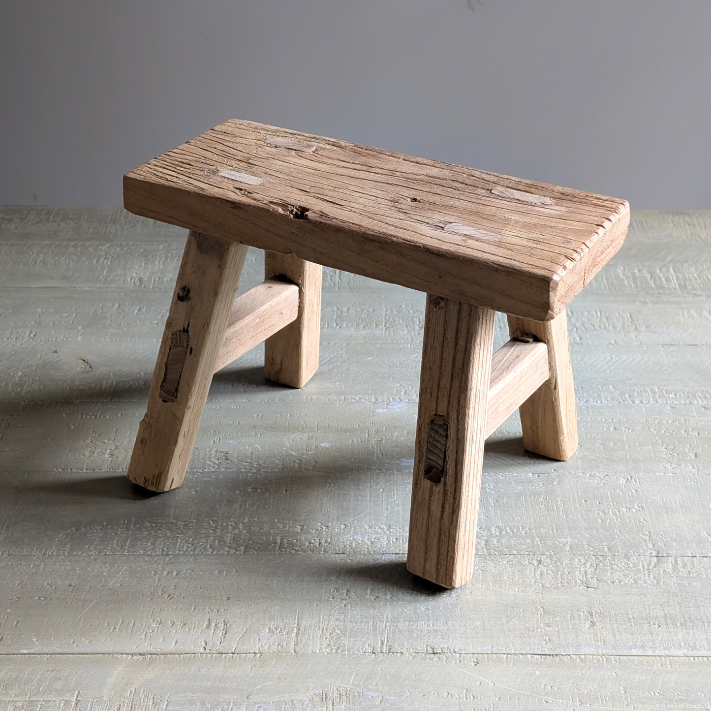 Reclaimed Wood Milking Stools