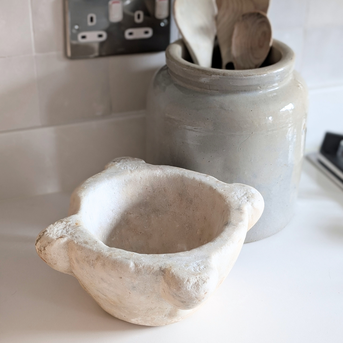 Large Marble Mortar