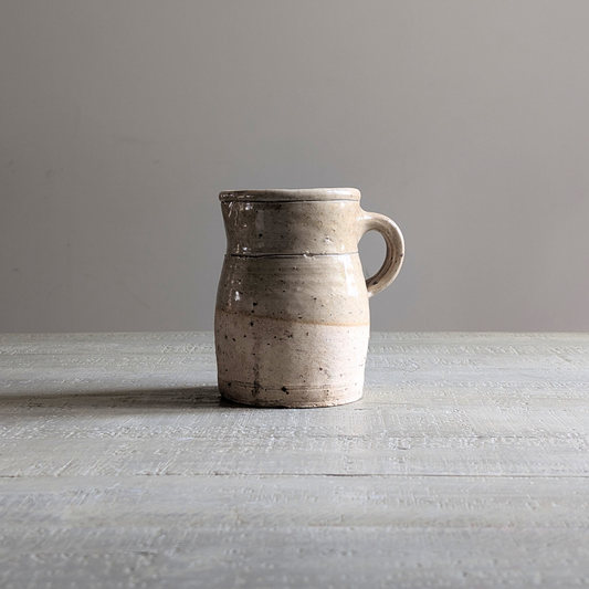 Small Cream Glazed French Jug