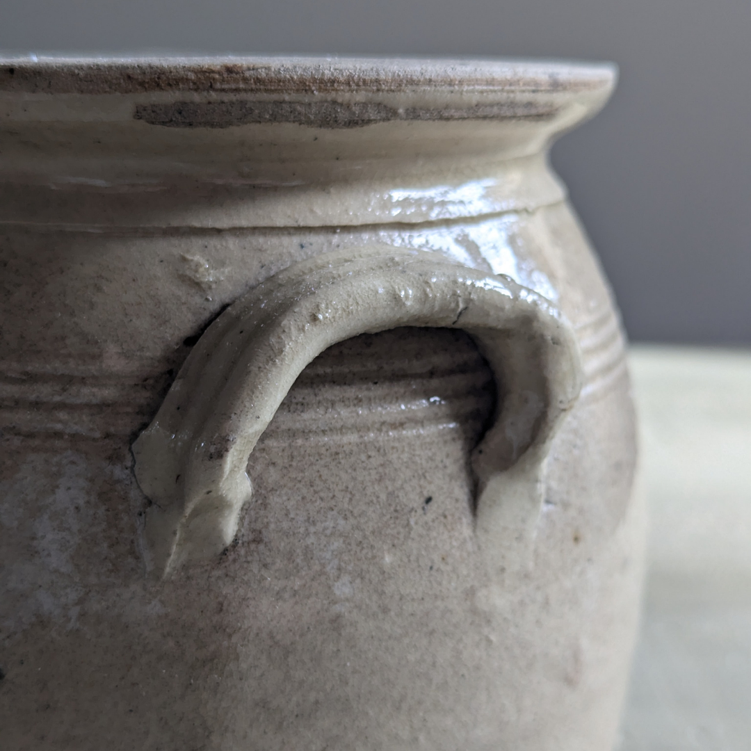 Small Pale Confit Pot