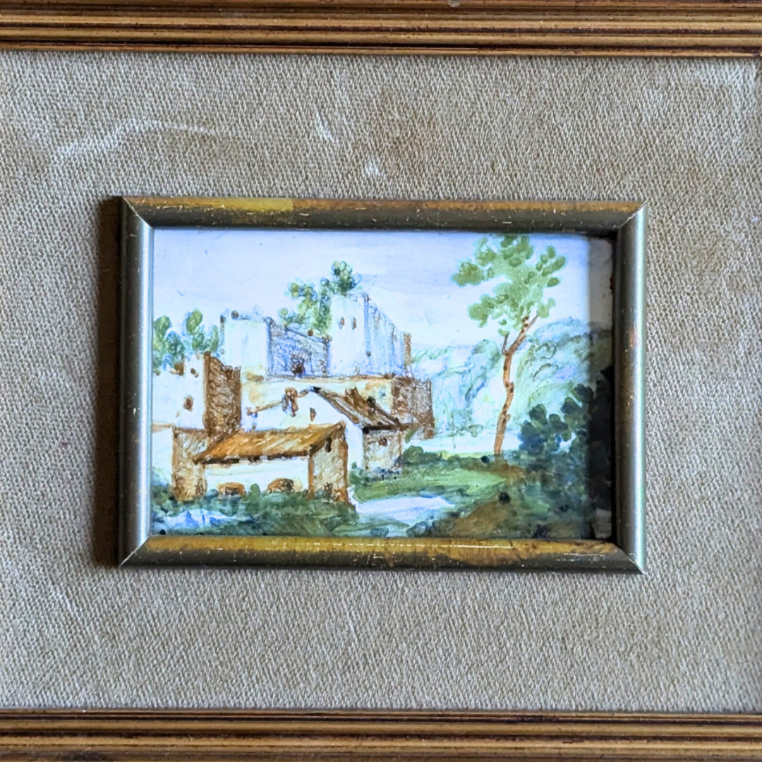 Italian Tile Framed Artwork