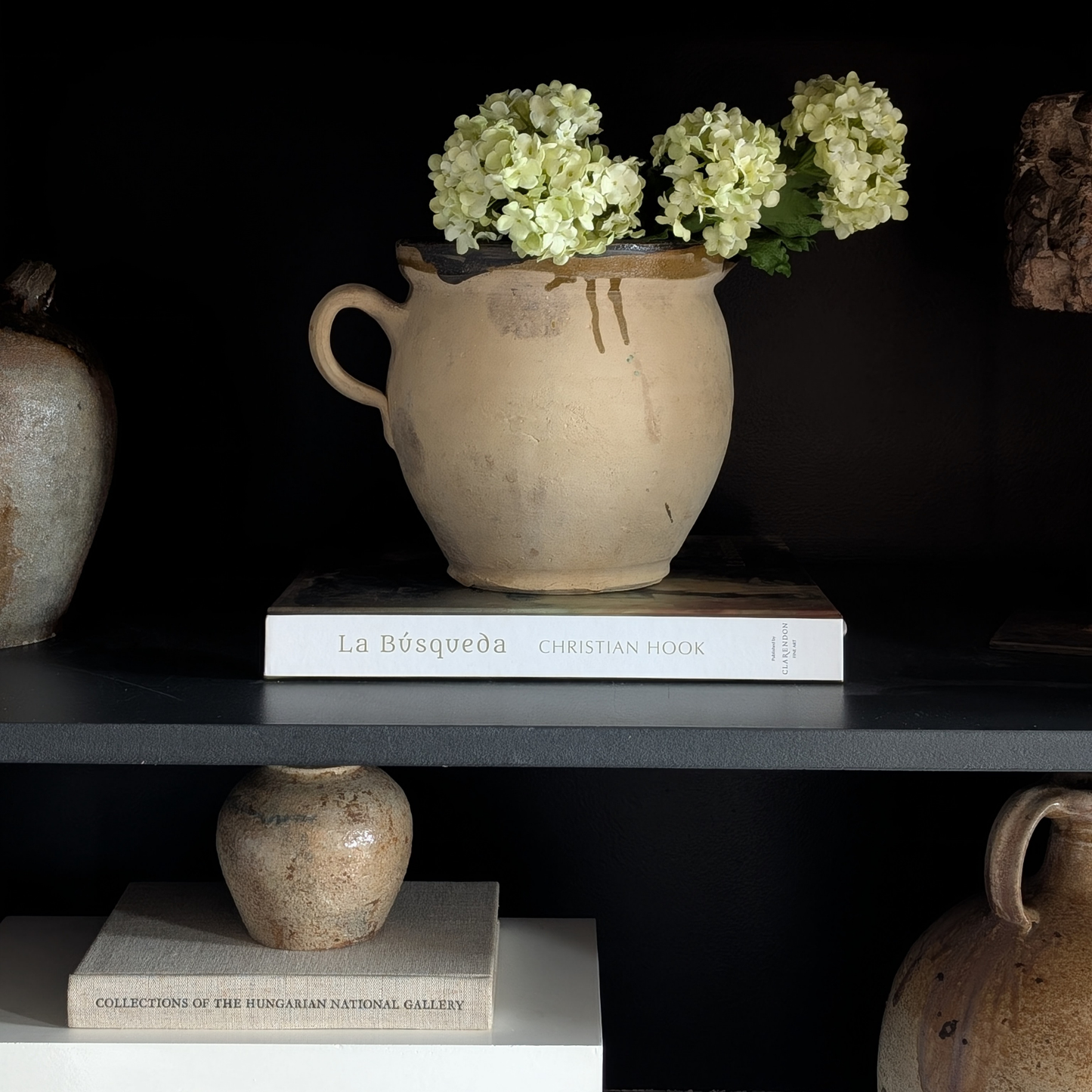 Medium French Terracotta Pitcher
