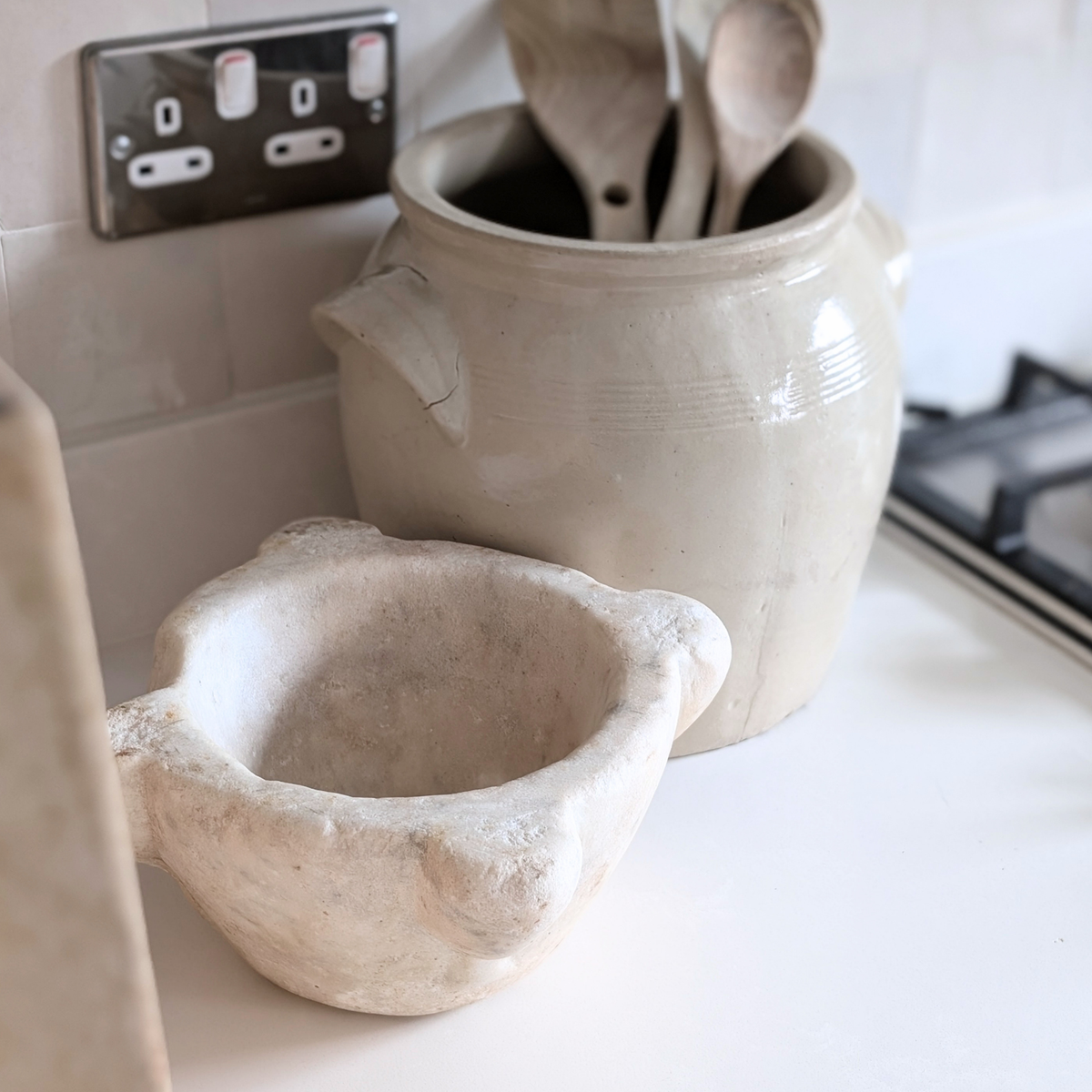 Large Marble Mortar
