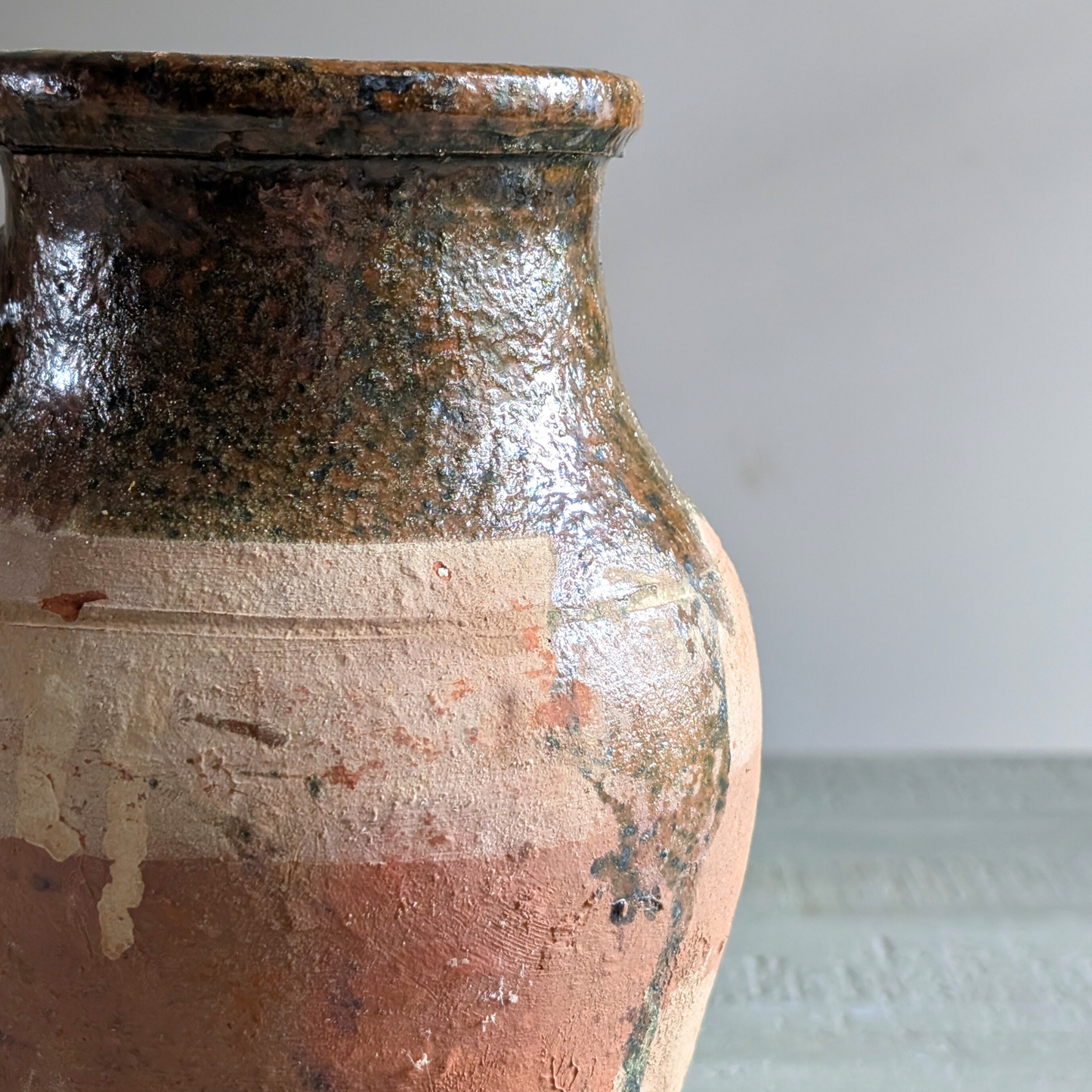 Small Green Turkish Pot 1