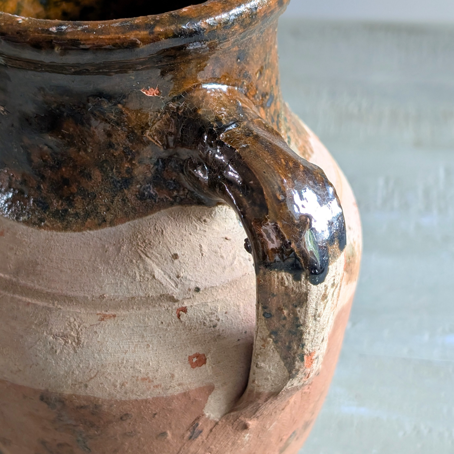 Small Green Turkish Pot 1