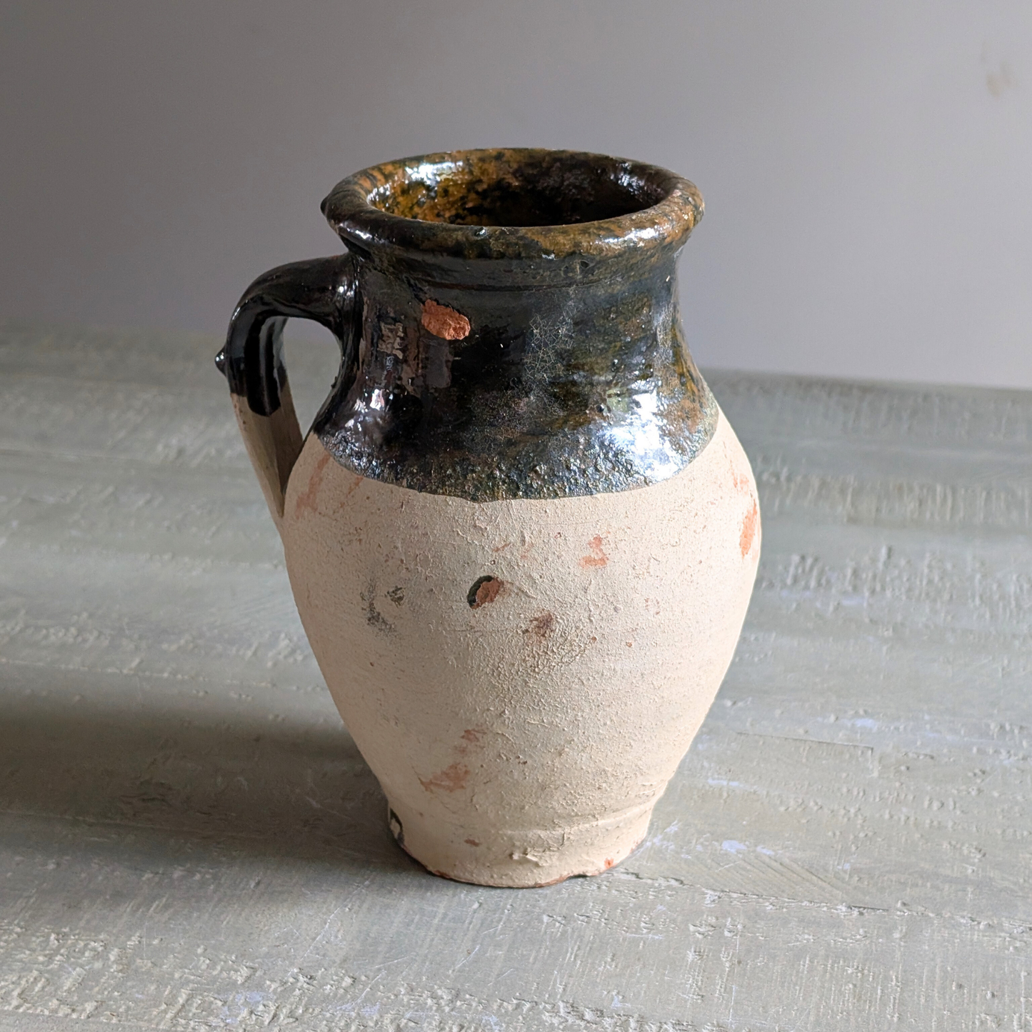 Small Green Turkish Pot 2