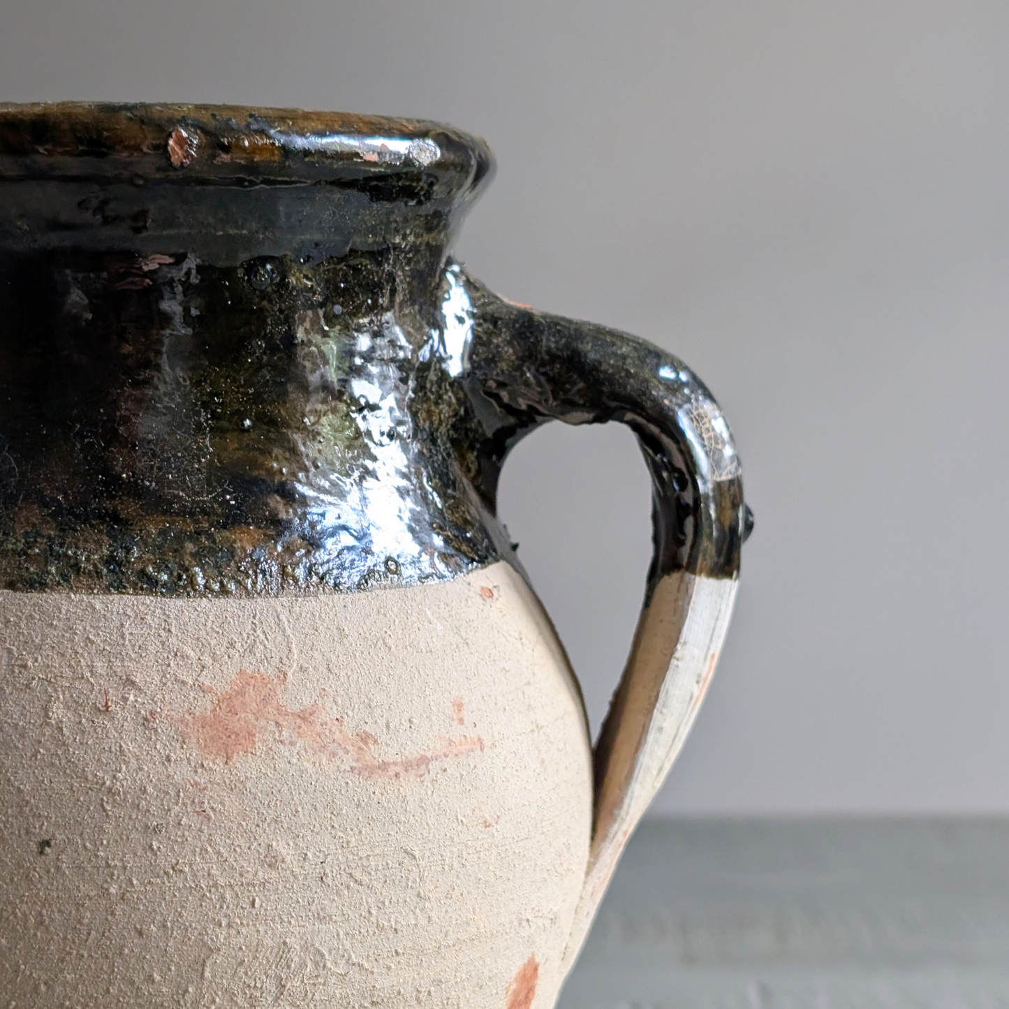 Small Green Turkish Pot 2