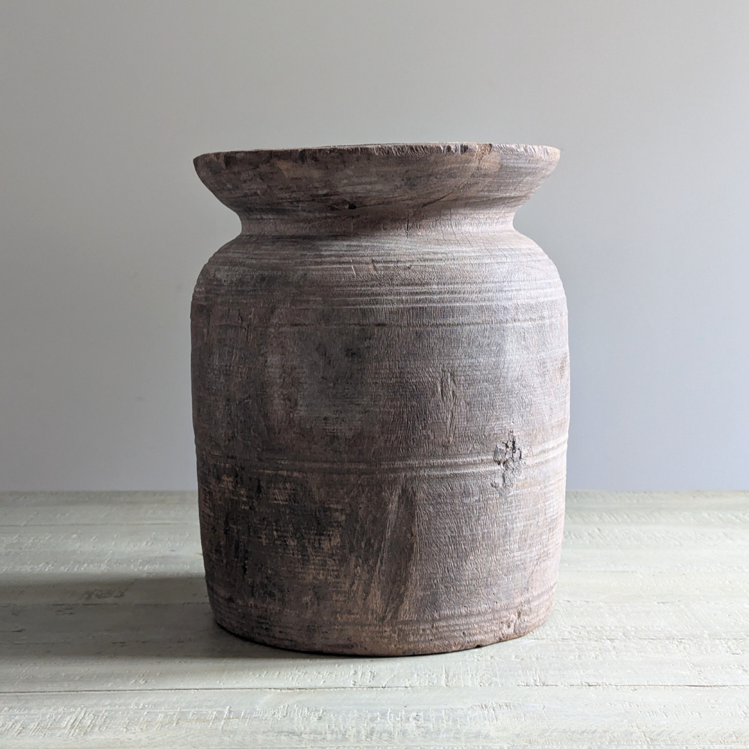 Wooden Curd Vases