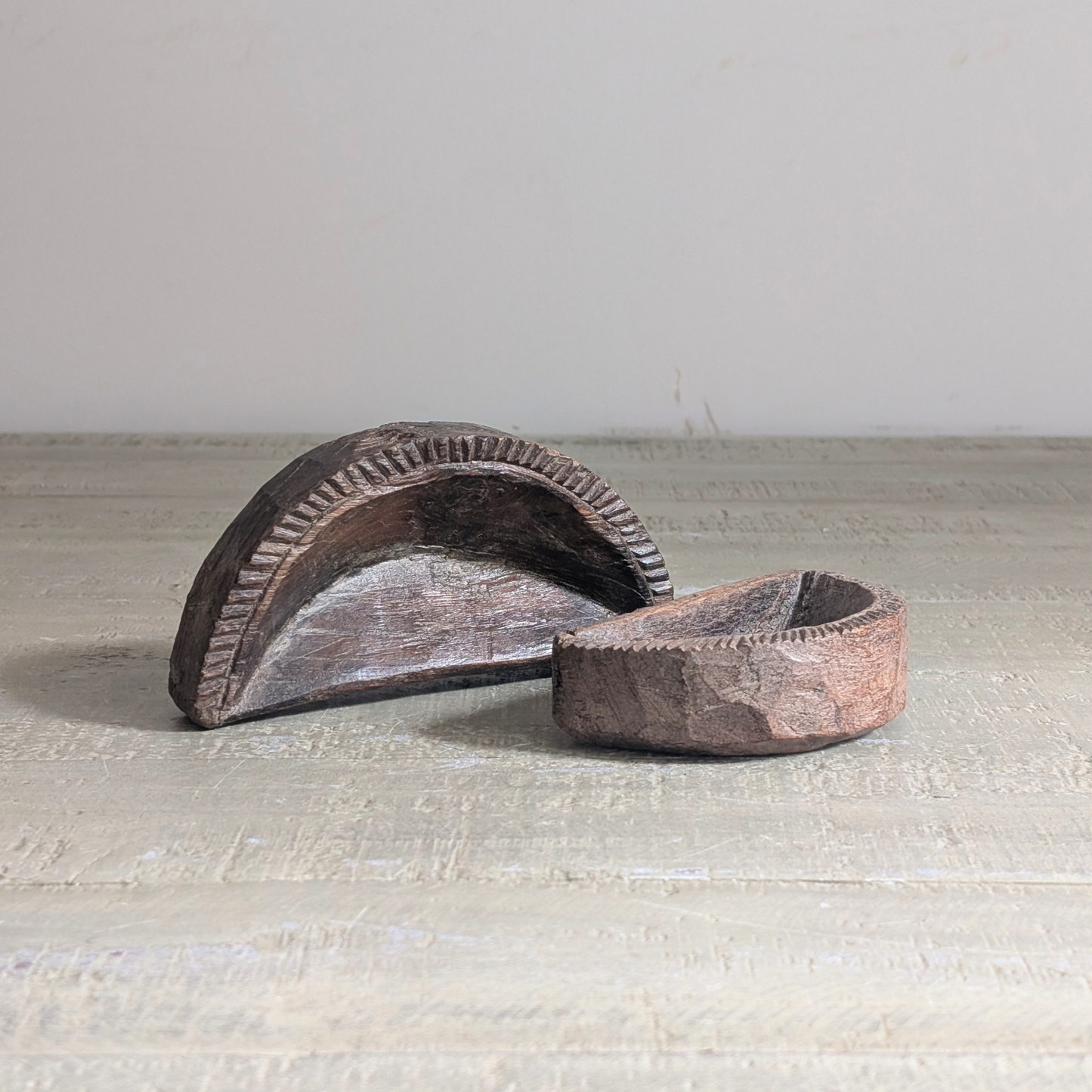 Wooden Spice Boats