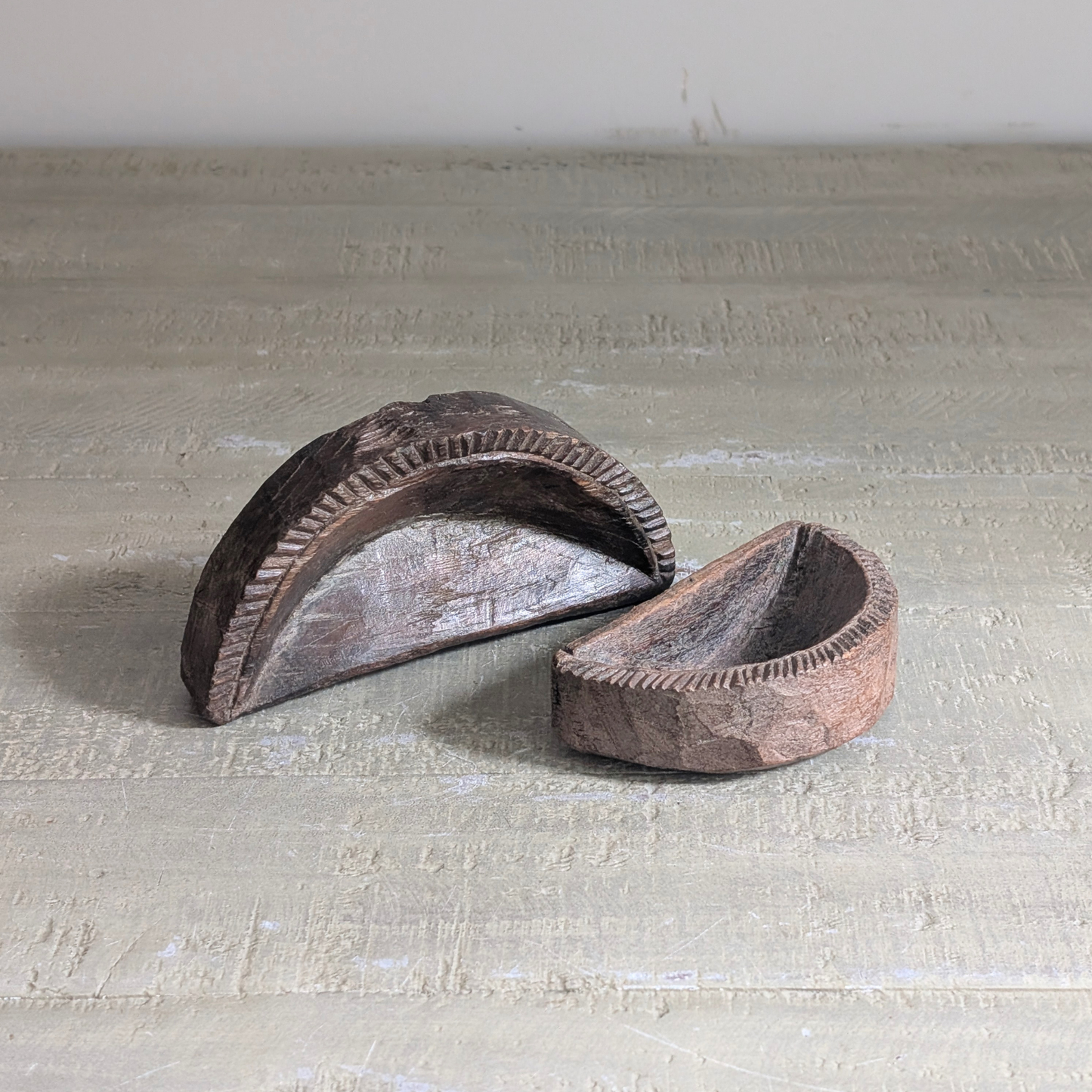Wooden Spice Boats