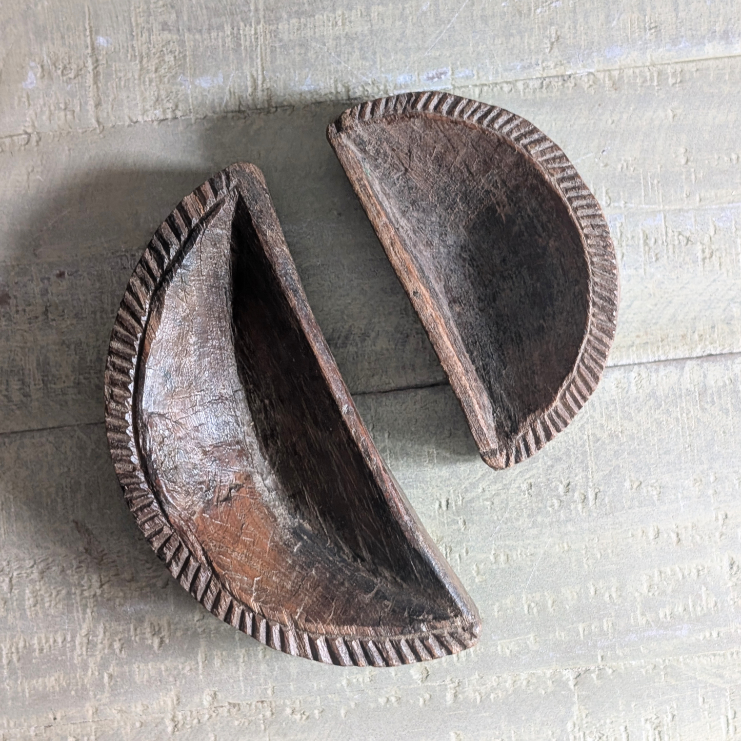 Wooden Spice Boats