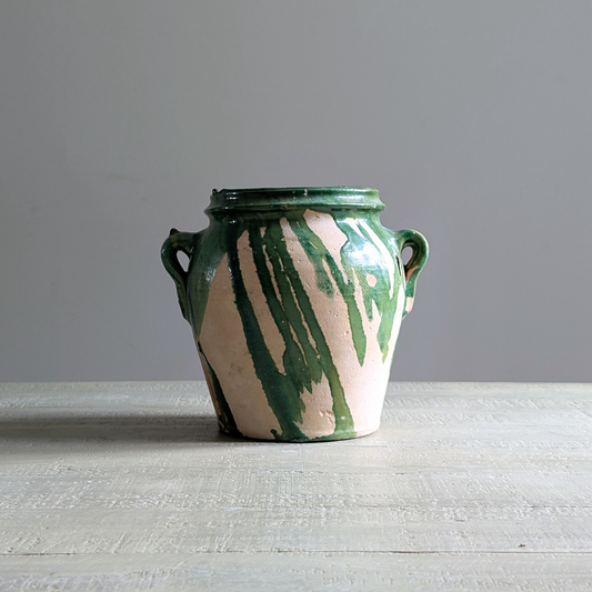 Green Spanish Olive Pot