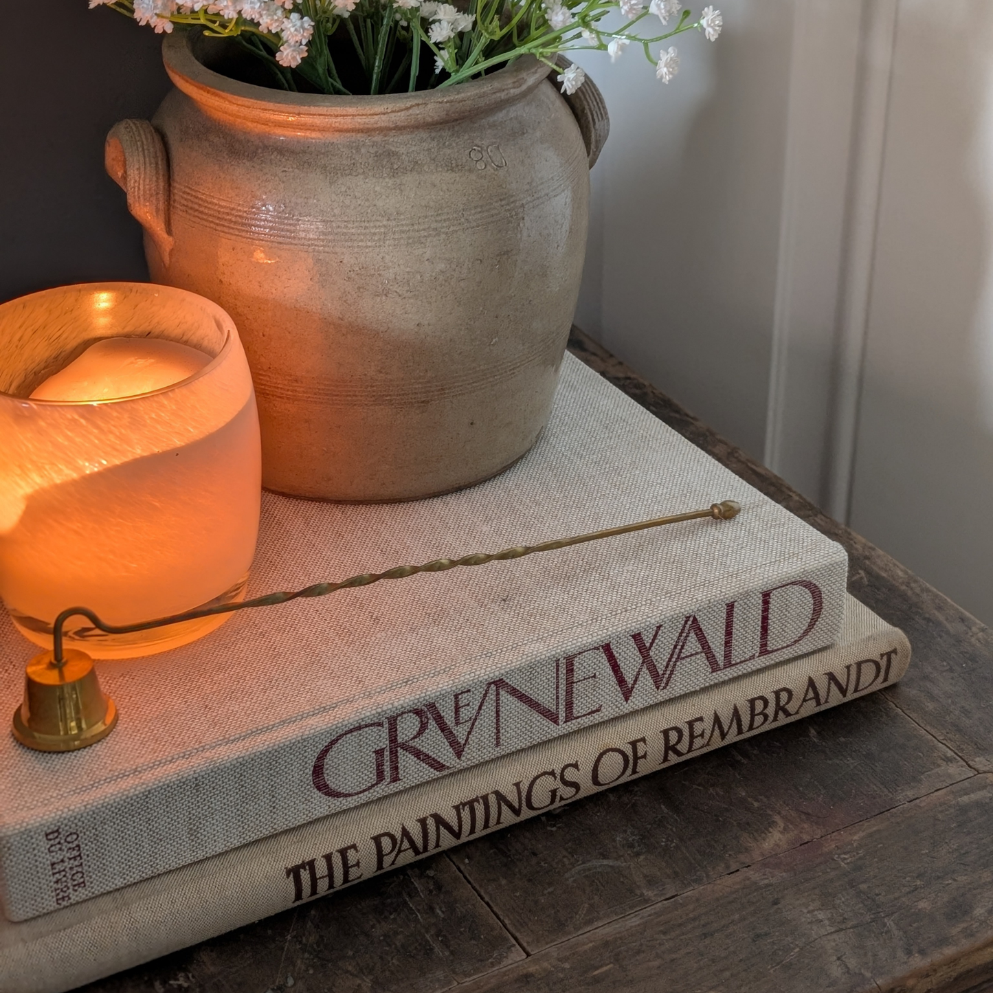 Brass Candle Snuffer