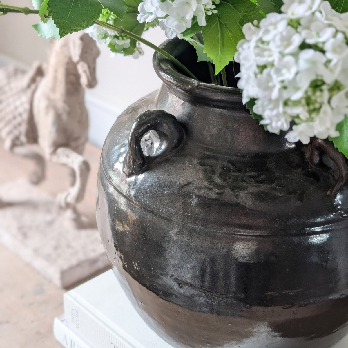 Chinese Handled Wine Jar