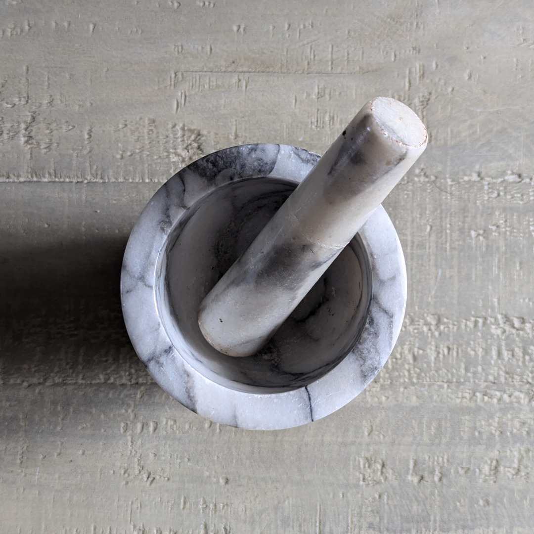 Marble Pestle & Mortar