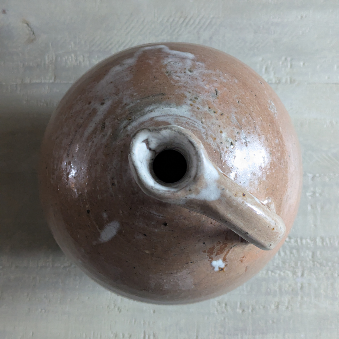 Large Brown Glaze French Jug