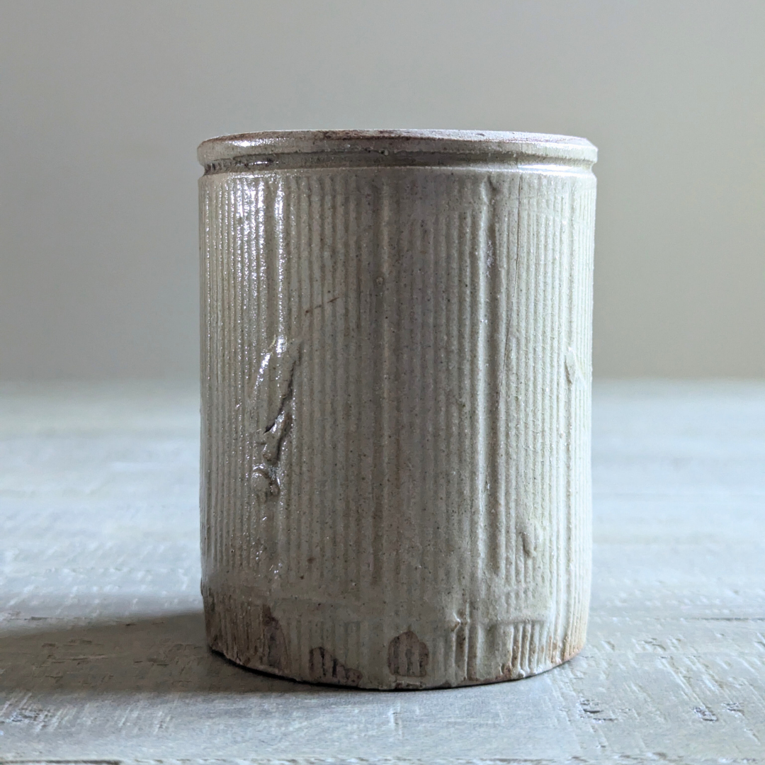 Medium Ribbed Marmalade Pot