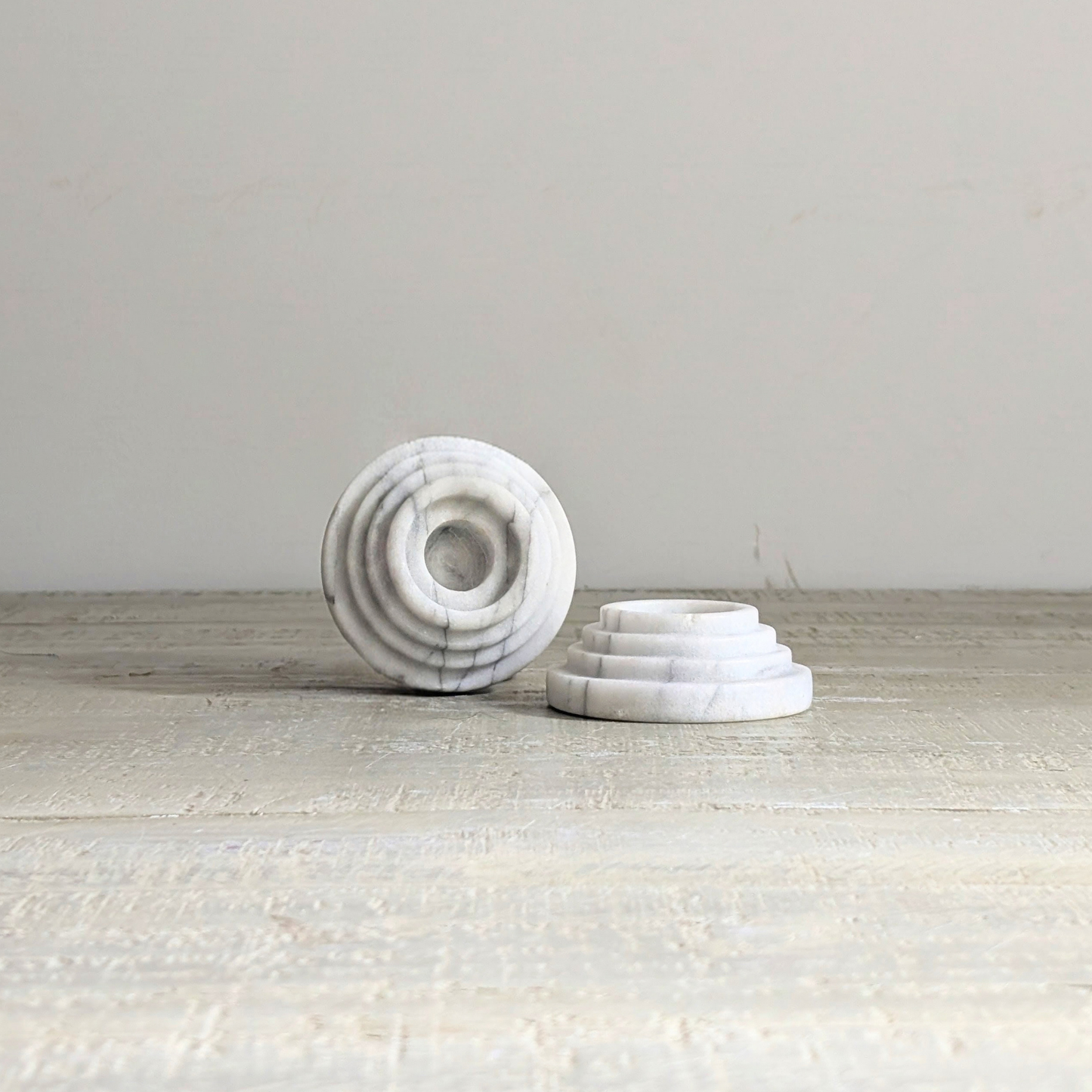Marble Candle Holders