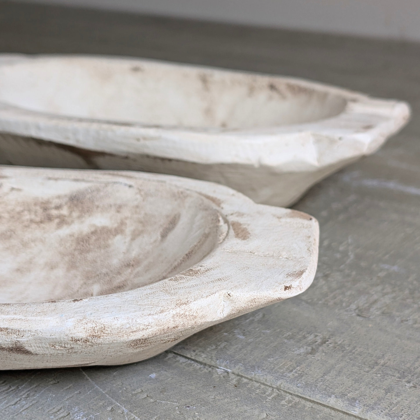 XS Whitewashed Dough Bowls