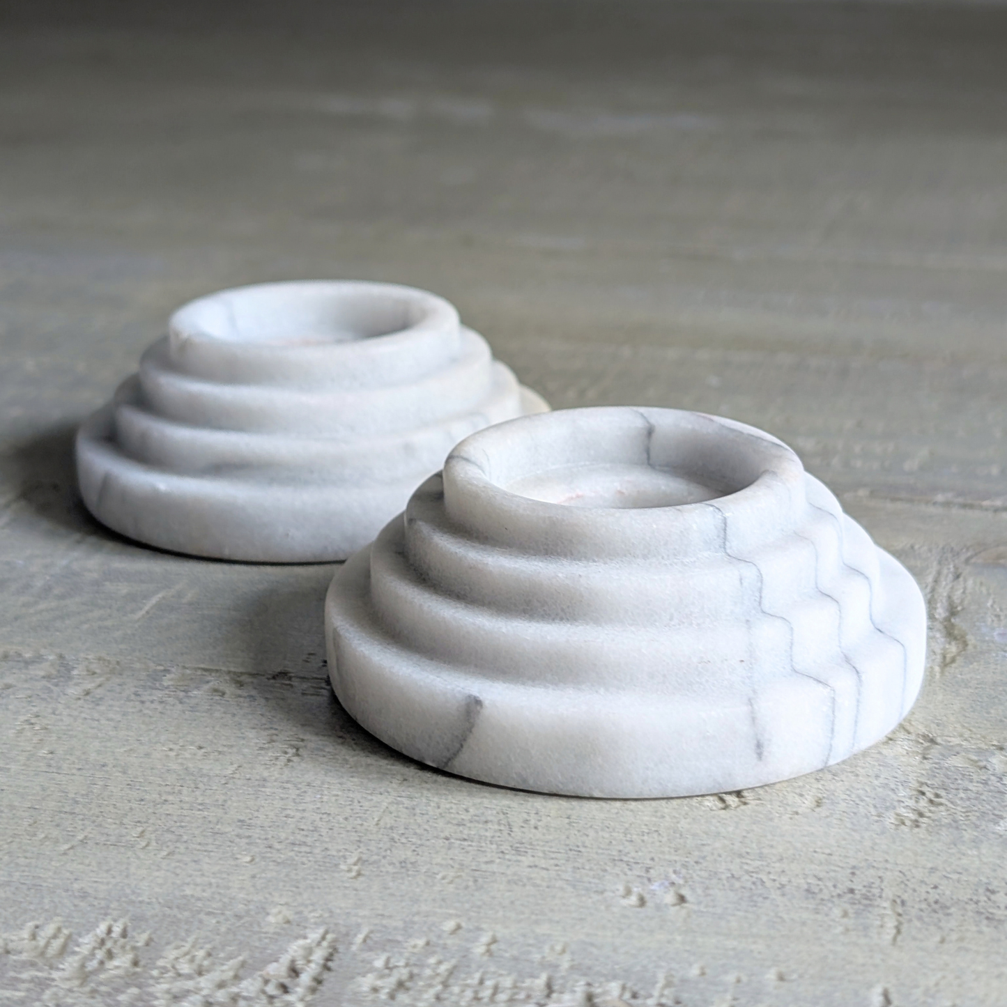 Marble Candle Holders