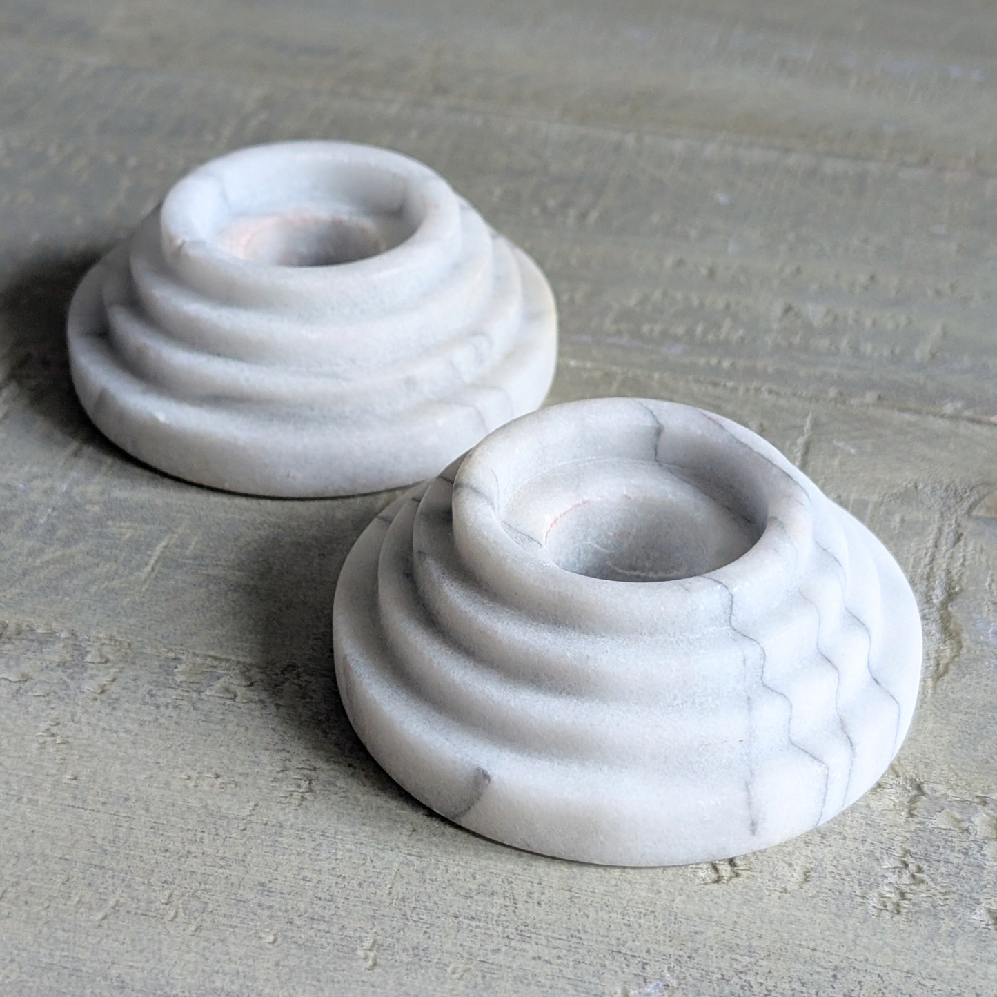 Marble Candle Holders
