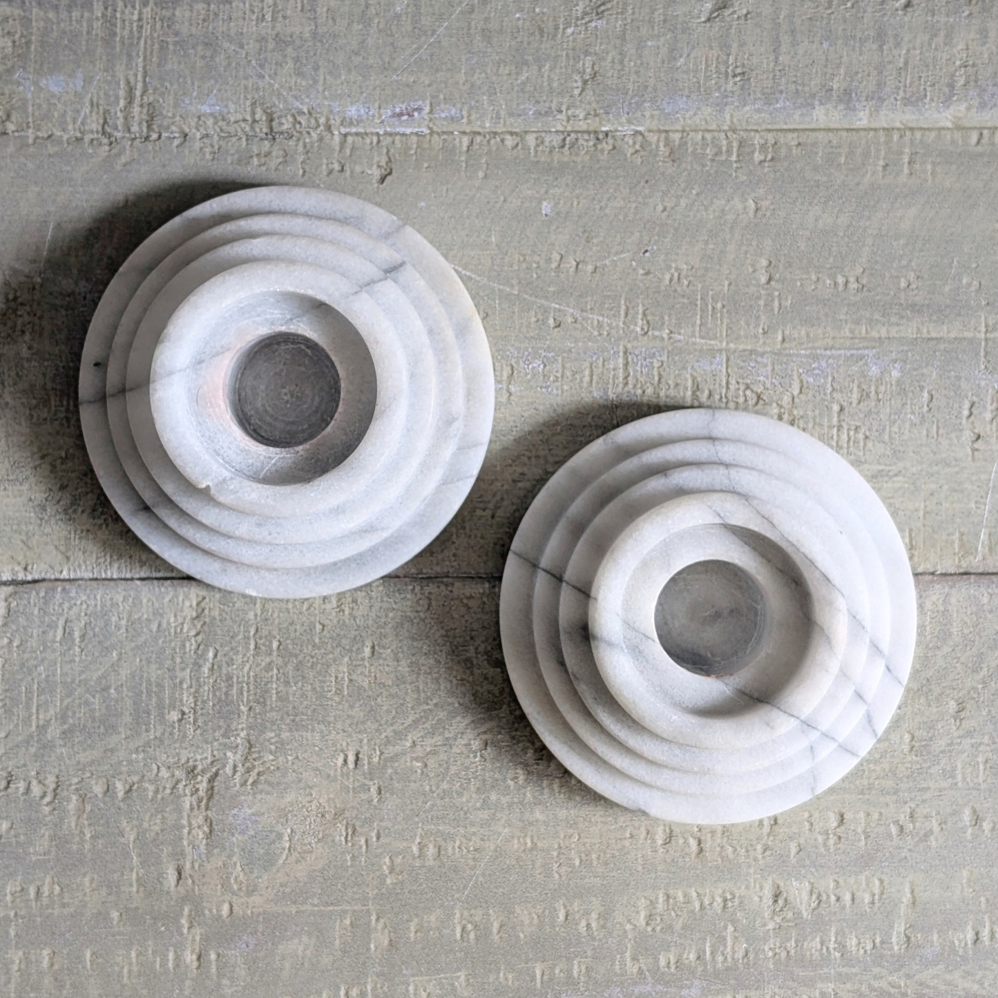Marble Candle Holders
