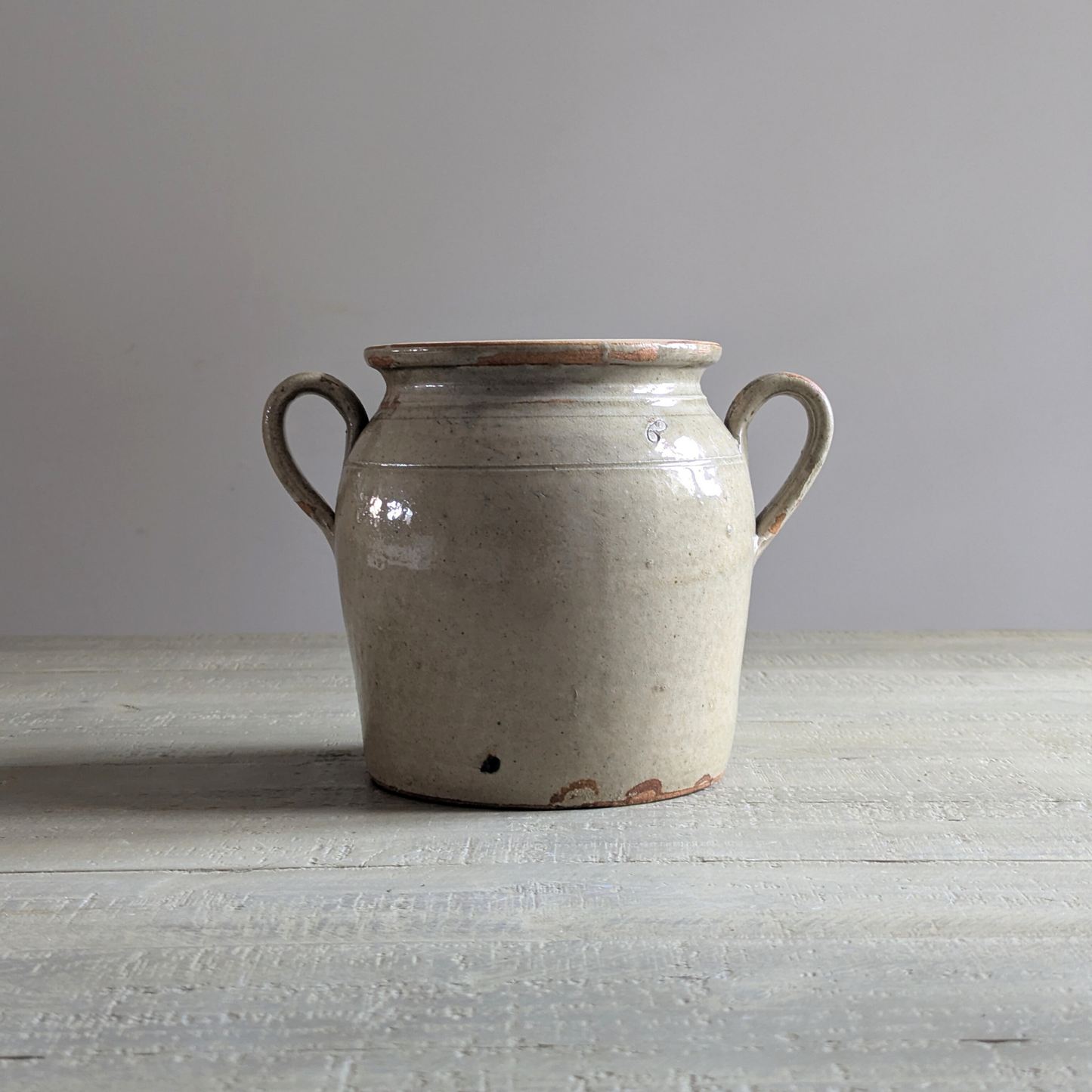 Medium Loop Handled Confit Pot 2