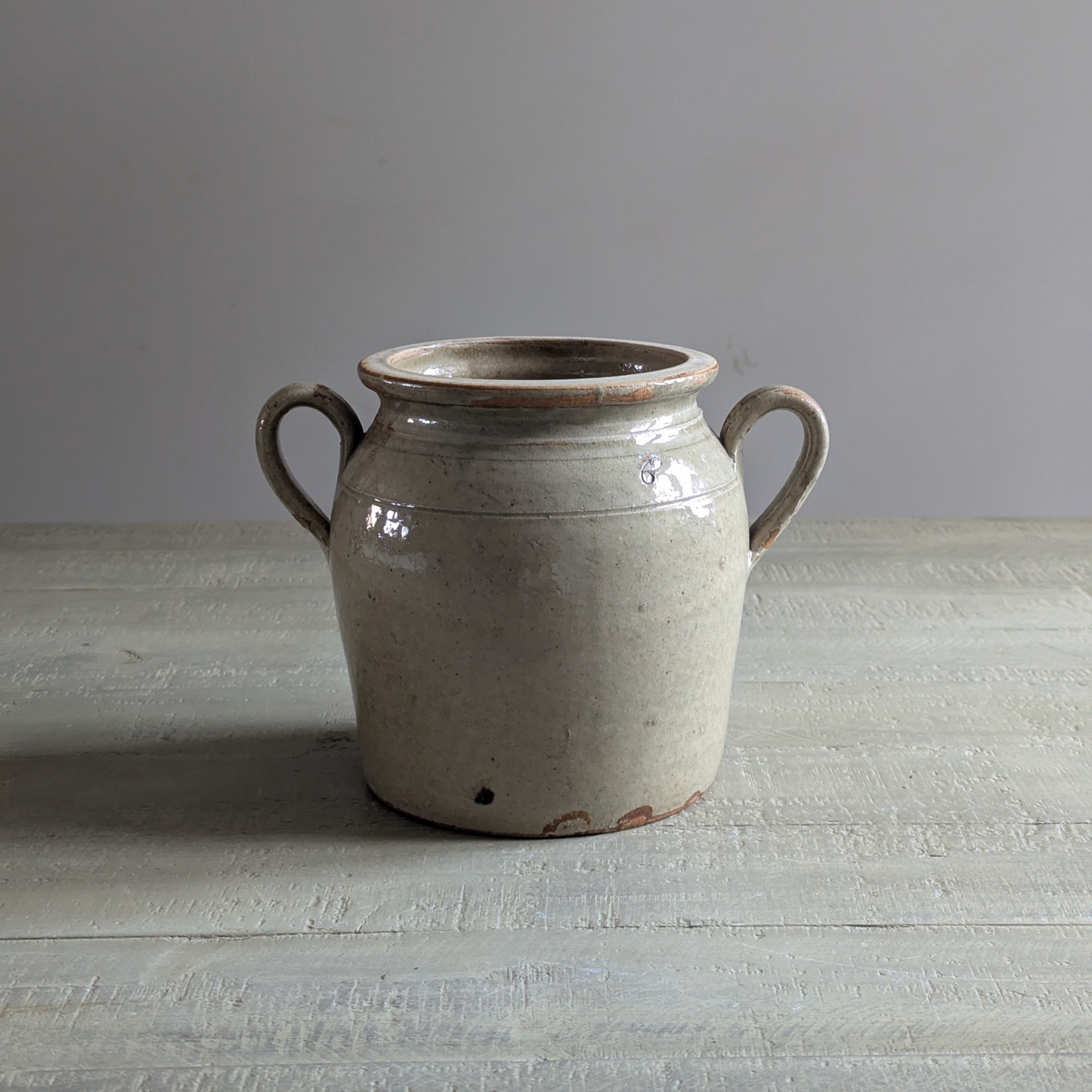Medium Loop Handled Confit Pot 2