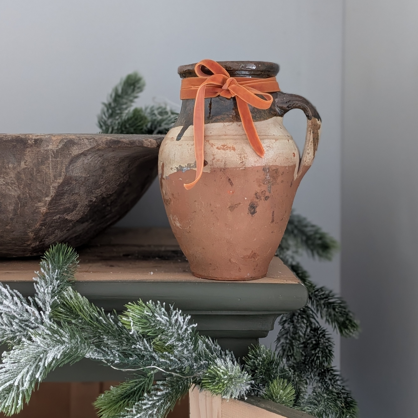 Small Green Turkish Pot 1