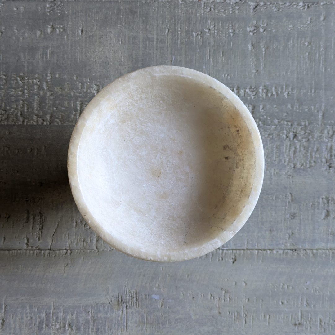 Marble Pedestal Dish