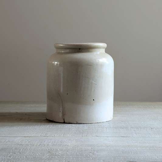 Large French Cream Pot