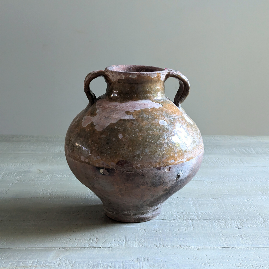 Green Amphora Pot