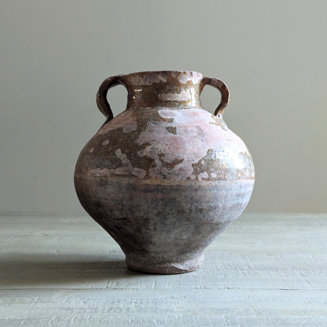 Green Amphora Pot