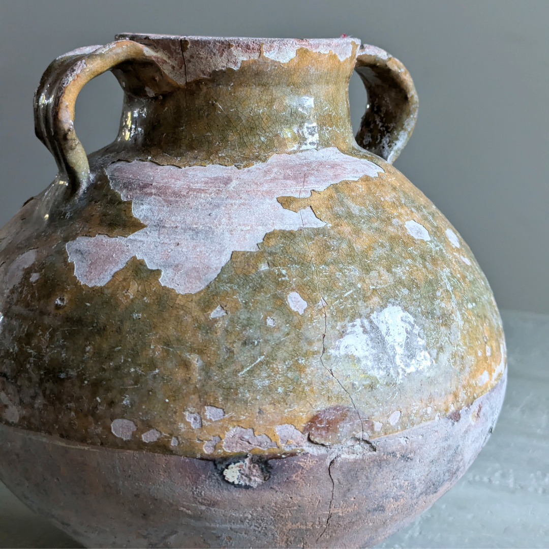 Green Amphora Pot