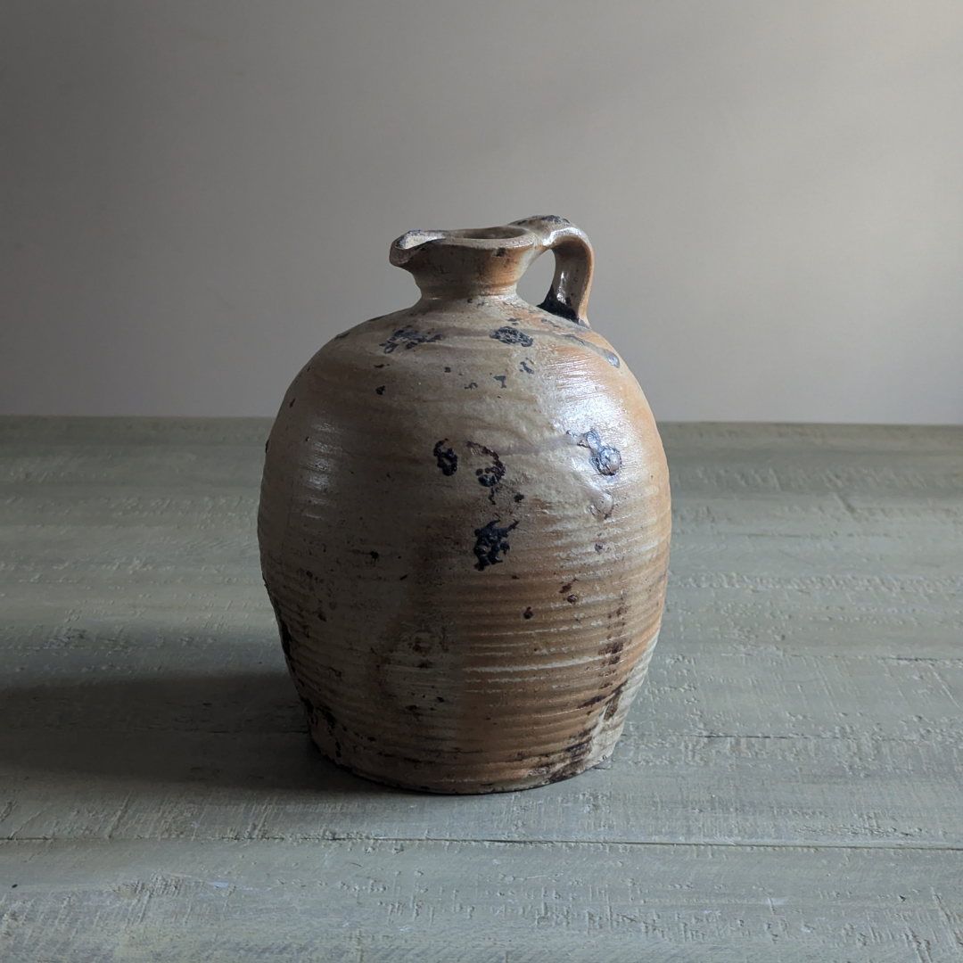 Large Orange French Jug