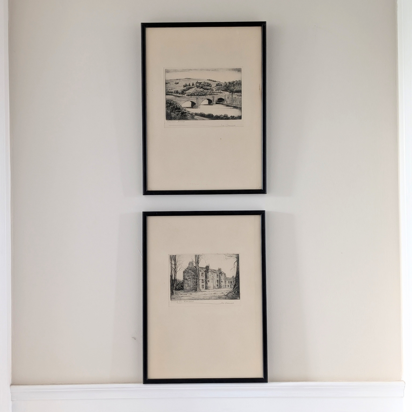 Garrion Bridge Etching Artwork