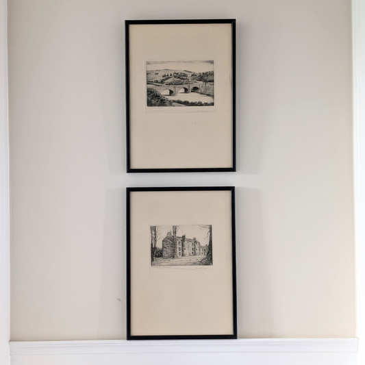 Garrion Bridge Etching Artwork