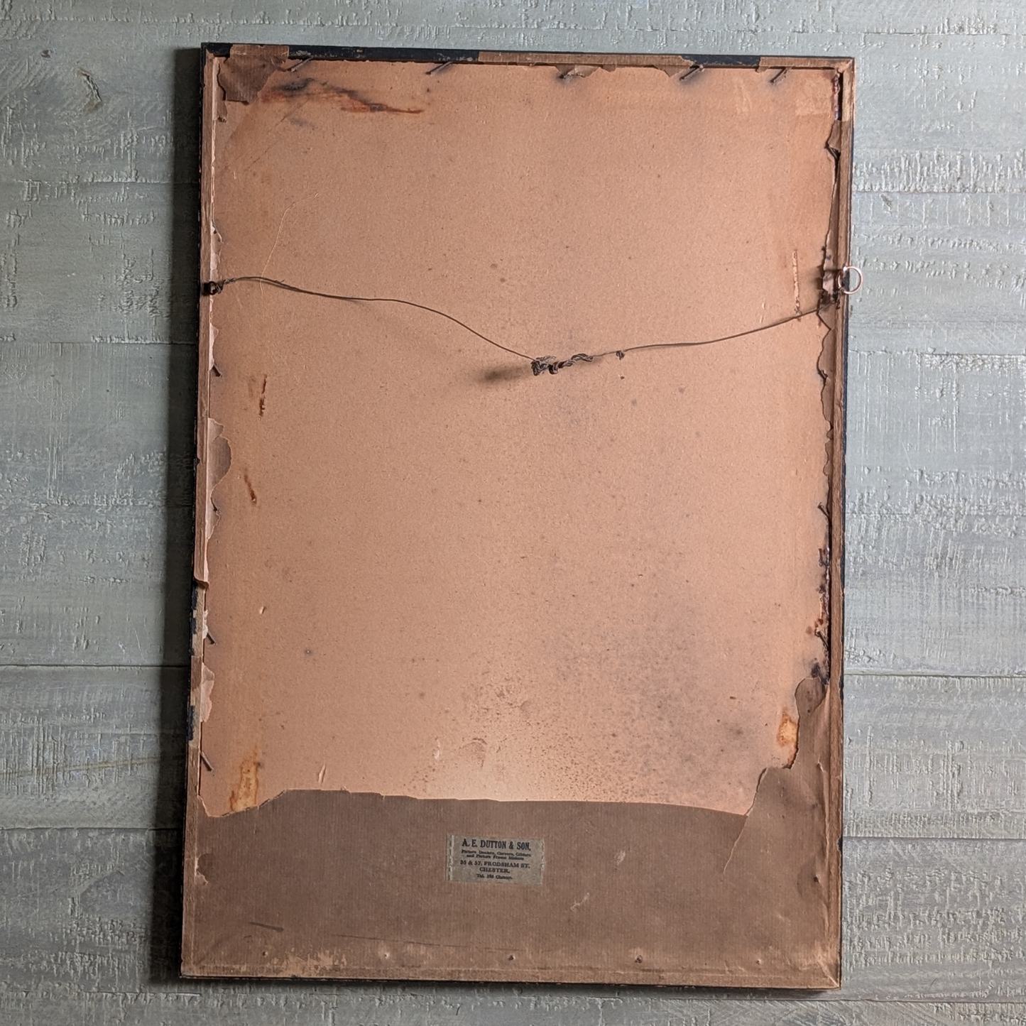 Framed Charcoal Chester Drawing 2