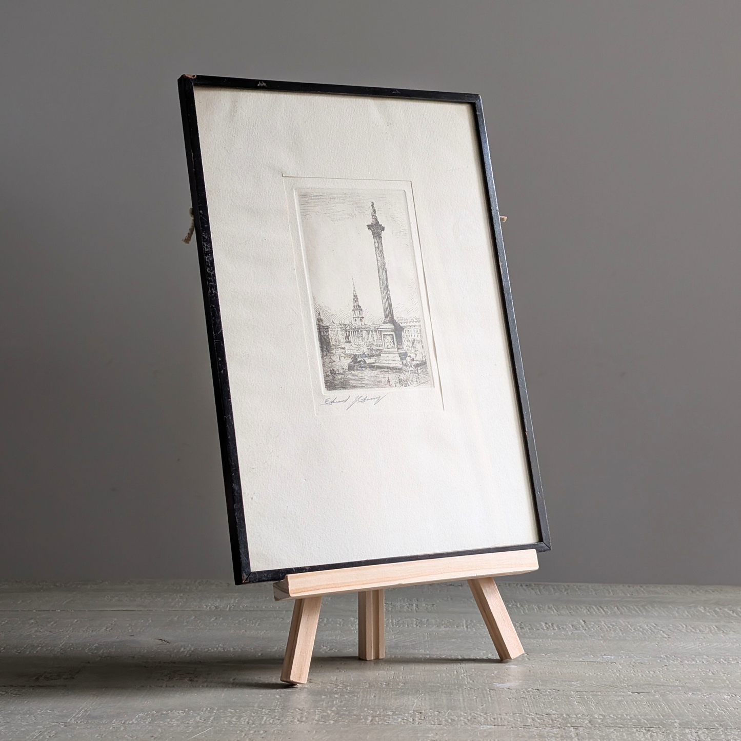 Nelson's Column Framed Artwork