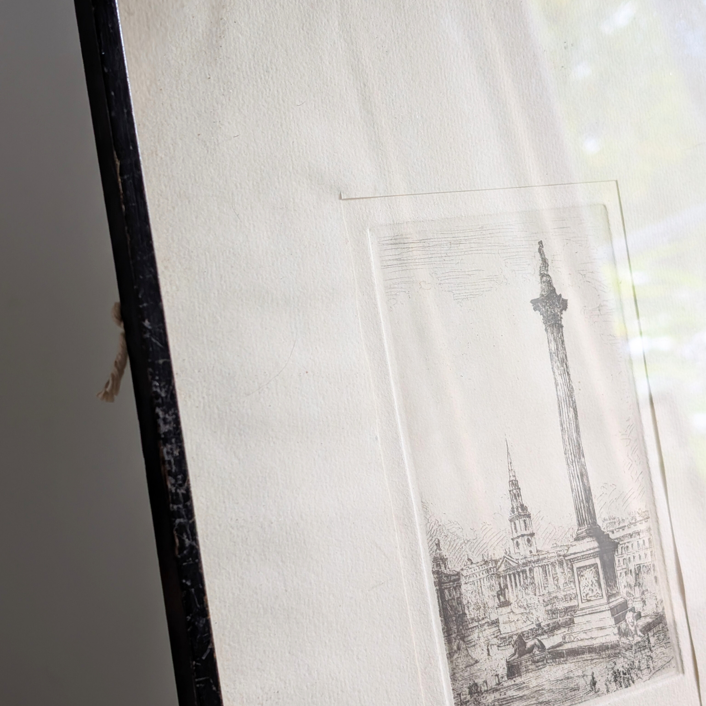 Nelson's Column Framed Artwork
