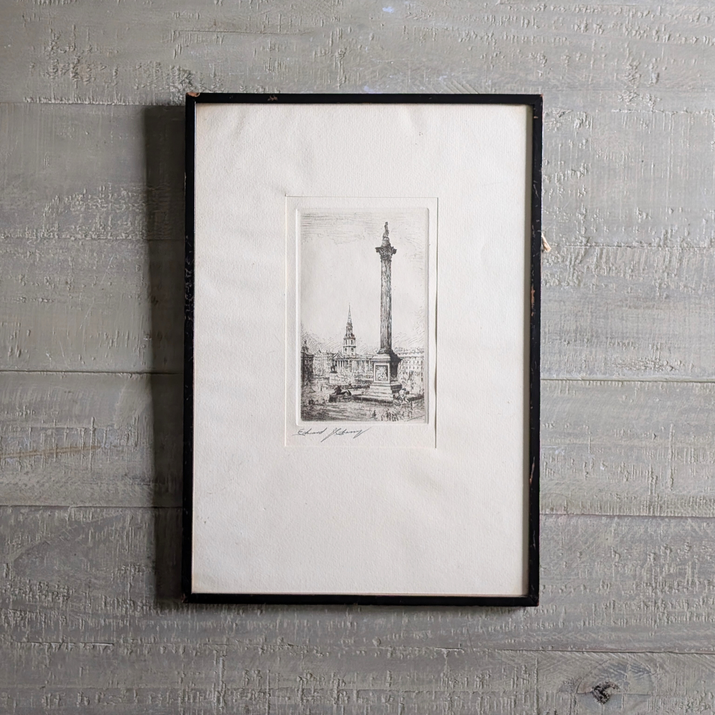 Nelson's Column Framed Artwork