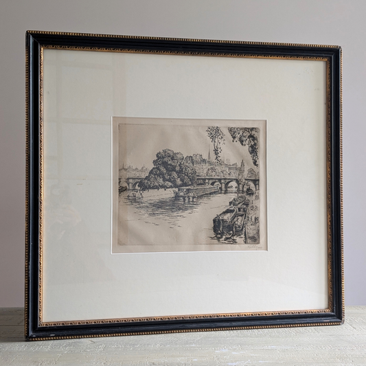 River Seine Framed Artwork