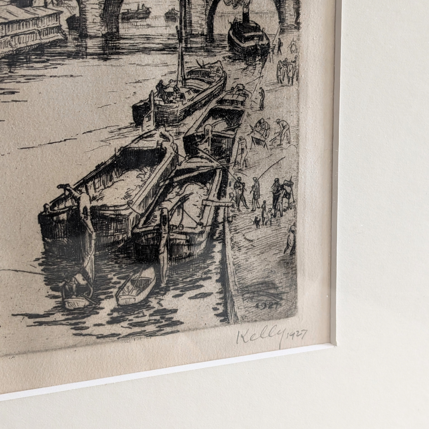 River Seine Framed Artwork