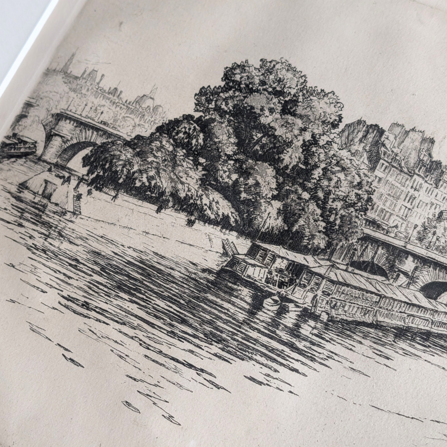 River Seine Framed Artwork
