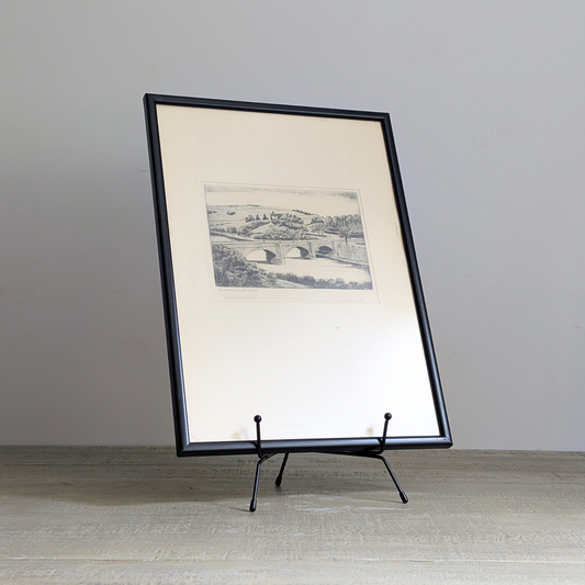 Garrion Bridge Etching Artwork