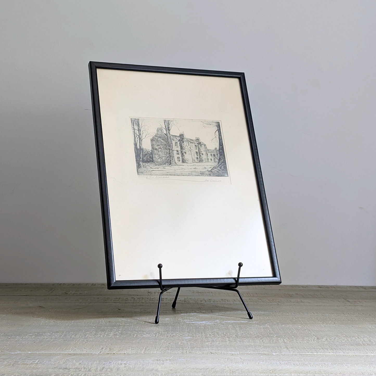 Livingstone Memorial Etching Artwork