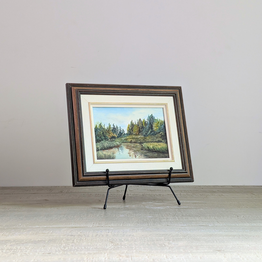 Lake Waskesiu Canada Oil Artwork