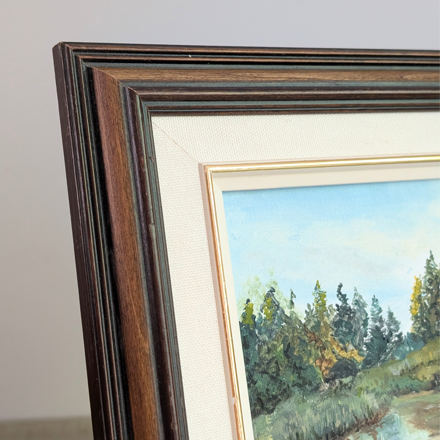Lake Waskesiu Canada Oil Artwork