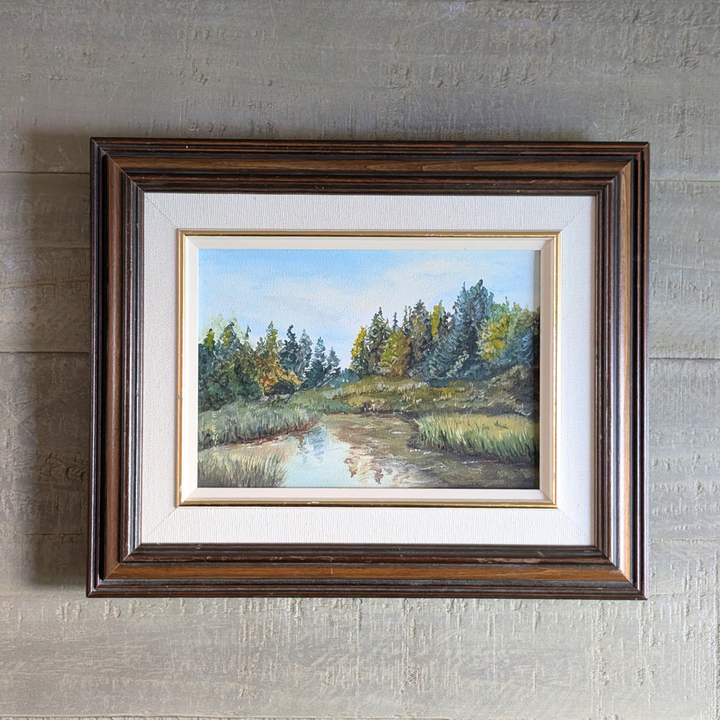 Lake Waskesiu Canada Oil Artwork